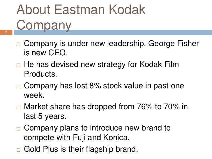 eastman kodak company funtime film case study analysis eastman kodak company funtime film case study analysis